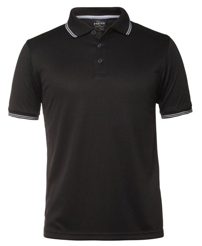 Jacquard Contrast Polo image7